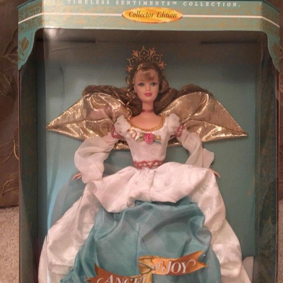 Mattel Collector 1998 Barbie Angel Of Joy Timeless Sentiments  First In A Series - Picture 3 of 12